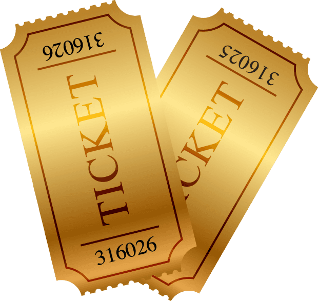 Golden Raffle Tickets